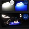 YOURS New Aqua LED Bumper Interior Illumination [Blue] AQUA Blue White Welcome Lamp Foot