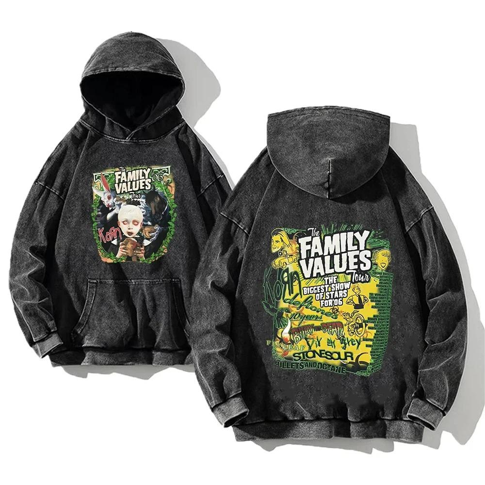Retro Fashion Graphic Print Hip Hop Hoodie for Men Y2k Punk Casual Loose Pullover Women Streetwear Sweatshirt Hoodies