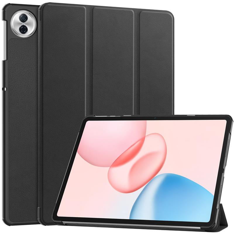 Custodia Flip Pieghevole Sottile in Pelle PU per Tablet Honor Pad 10 12.1 pollici Cover Guscio Posteriore in Plastica Dura Funda Coque