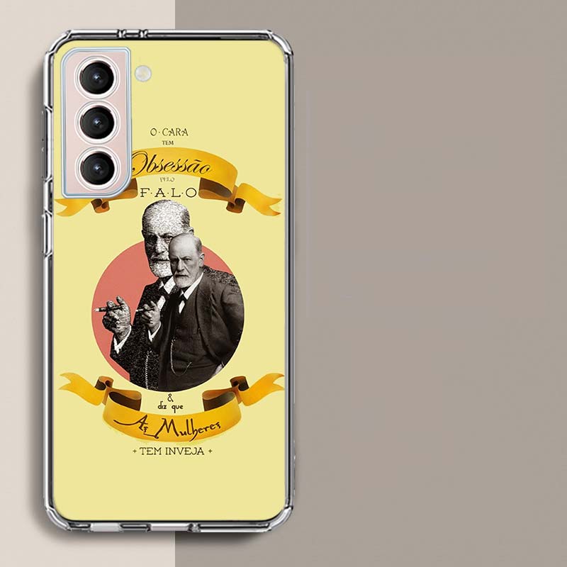Sigmund Freud Founder of psychoanalysis Phone Case For Samsung A17 A56 A36 A26 A16 A55 A35 A25 A15 A05S Galaxy A71 A51 A41 A31 A