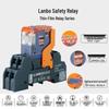 Lanbo J13A Elektromagnetisches Relais mit Kontrollleuchte, 5/8 Pins, DC12/24V & AC220V