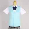 Japanese Girl College Students Sweater Waistcoat V-neck JK Uniform Knitted Cardigan Vest Campus Spring And Autumn Daily Clothes