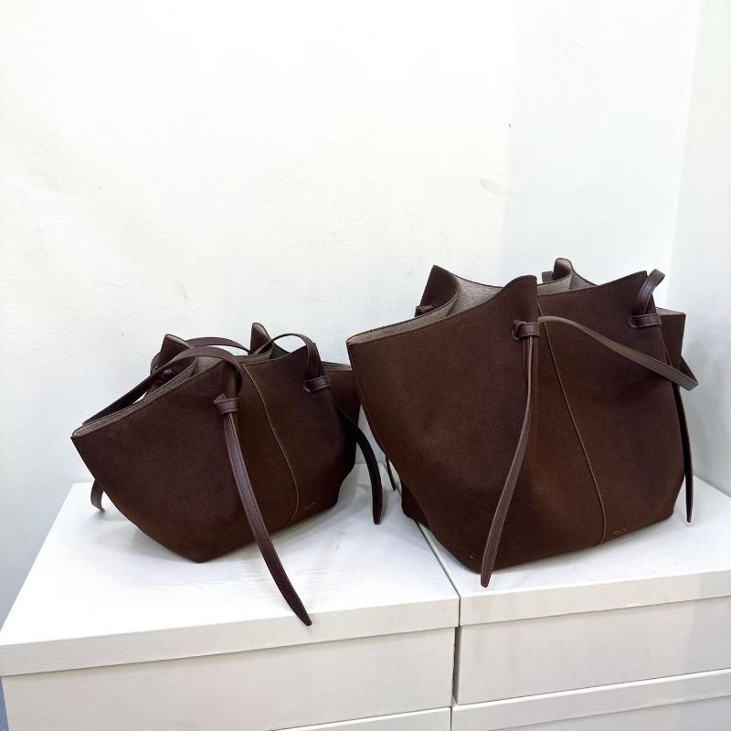 Suede Matte Bag Women's Large-capacity New Autumn and Winter Shoulder Mother and Child Shopping Bag Commuter Tote Bag