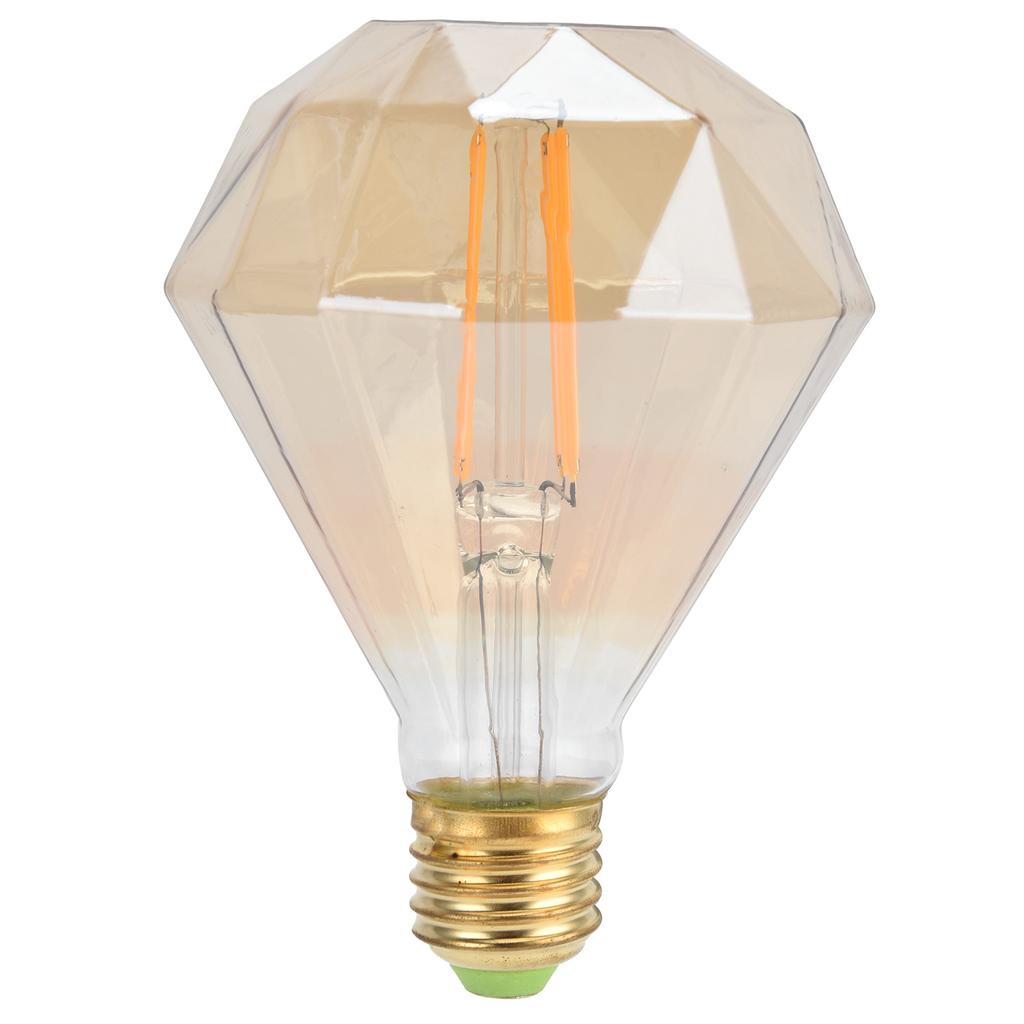 LED Light Bulb E27 4W Vintage Decorative Filament Lamp for Chandelier Wall Lamp 220V Warm Light