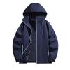 3-in-1 Outdoor Hiking Jacket Men Women Fleece Liner Detachable Warm Windproof Waterproof Climbing Skiing