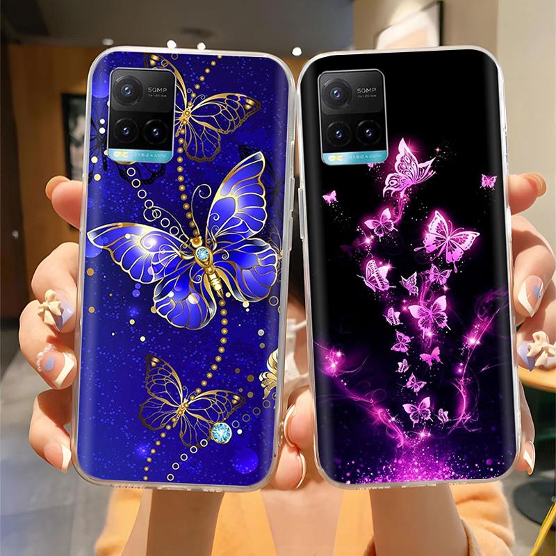 For Vivo Y21 2021 Y33S Phone Cover High Quality Silicone Case Funda For Vivo y33s y21 Y21s Back Cover Casing Protector Coque