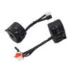 Motorcycle Handlebar Switch 7/8inch Light Trumpet Universal Handlebar Switch Replacement for NVX 155 NMAX 155