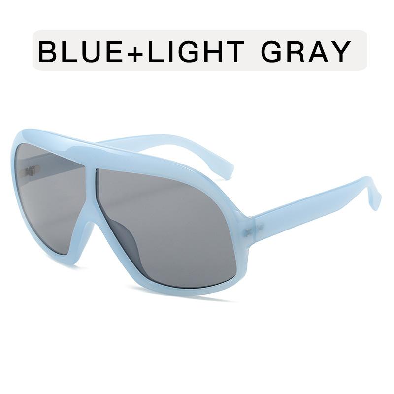 

European American Style Sunglasses Women Vintage Big Size UV Protection Sun Glasses Cool Stylish Female Sunglass