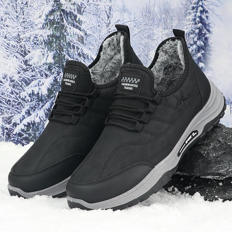 Cotton shoes in winter men's shoes cloth shoes men's piled thickened warm shoes men's