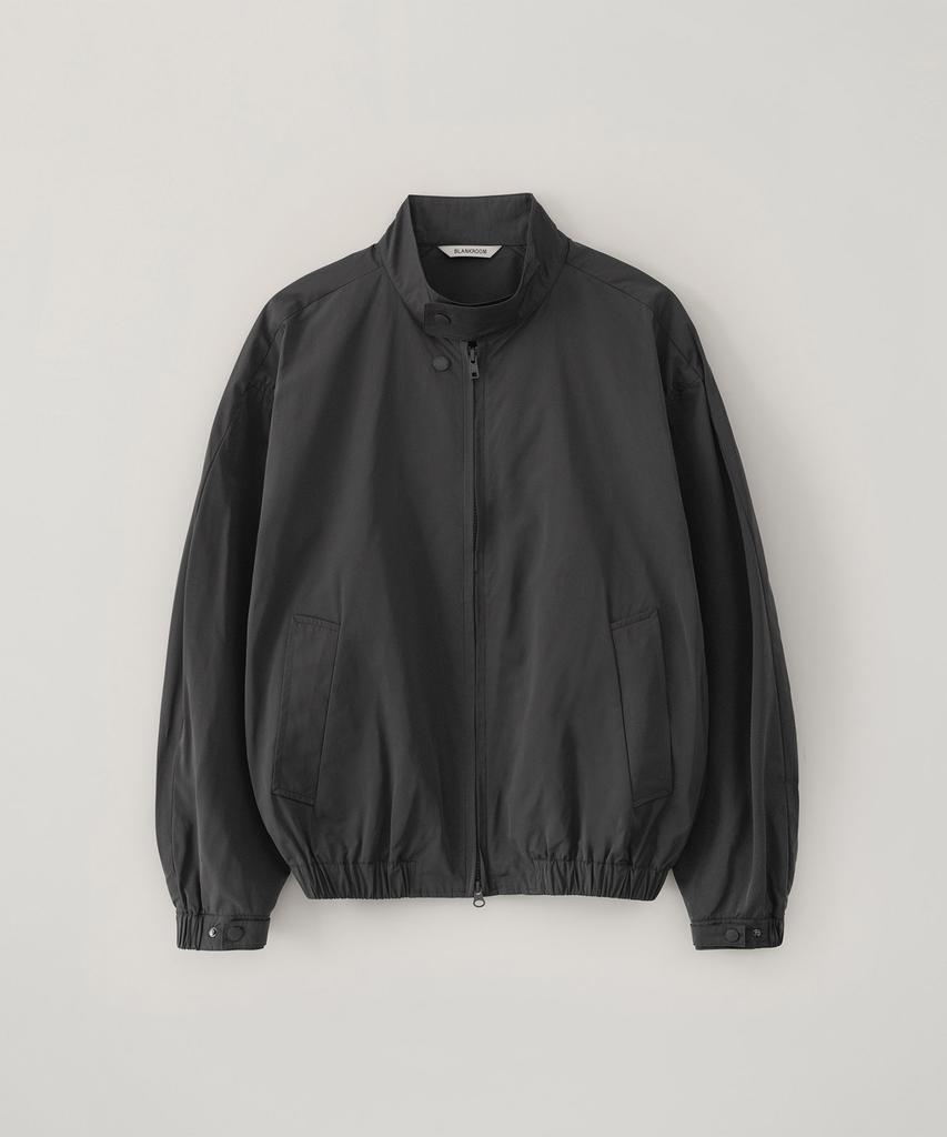 Blankroom Harrington Shell Jacket_Charcoal