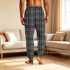 Men's Pajama Pants with Pockets - Casual Pants for Home Sleepwear