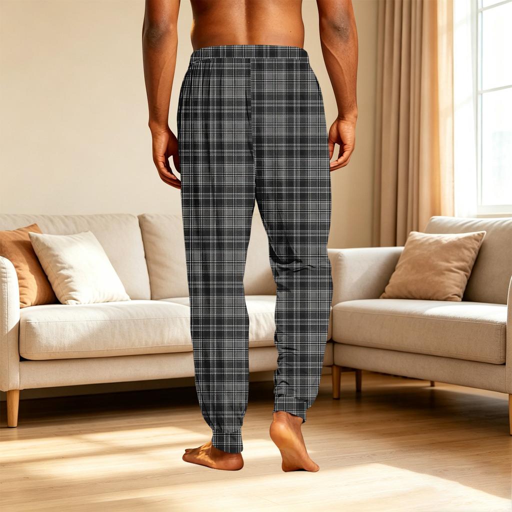 Men's Pajama Pants with Pockets - Casual Pants for Home Sleepwear