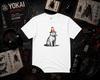 Cat 01 - Cone | Cat At Work T Shirt with Traffic Cone - Streetwear Cat Illustration Tee | Unisex Graphic Shirt