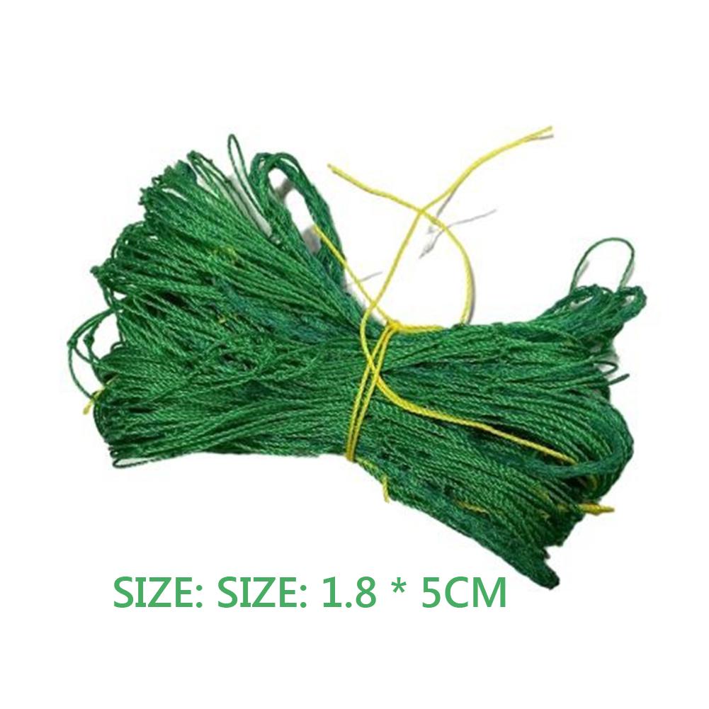 Lattice Net Green Gardening Plant Climbing Frame Mesh Wear-resistant Plant Support Net Heat-resistance for Cucumbers Watermelons