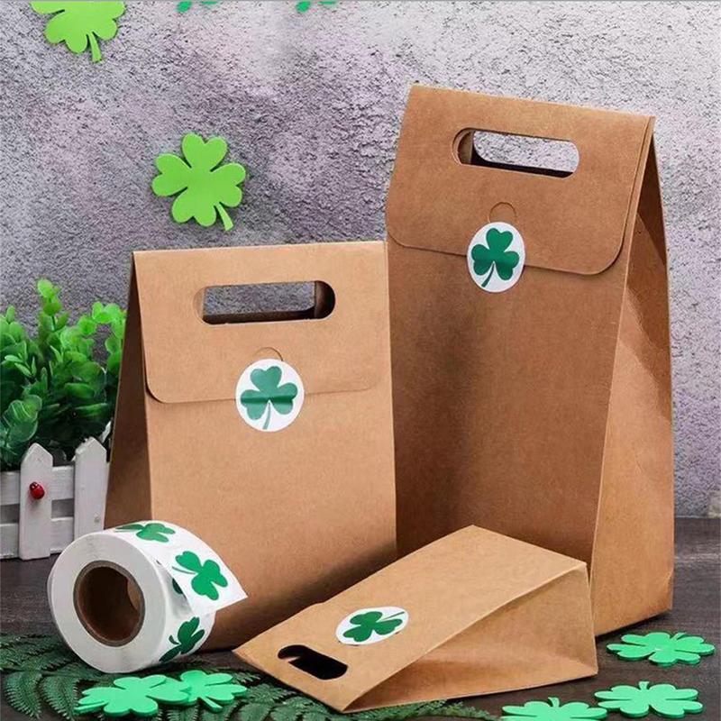 Shamrock Stickers St. Patrick s Day Shamrock Decals Adhesive Seal Labels For Irish Holiday Family Party DIY Lovers Classroom CN