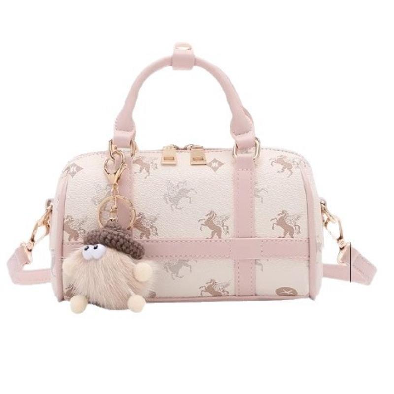 

Высококлассная сумка Boston с принтом Pegasus, Универсальная женская сумка, Сумка-подушка через плечо на одном плече