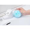 Yamazaki Sangyo Bathbon-kun Refreshing Pompom Sponge with Case, Antibacterial, Blue, 178810
