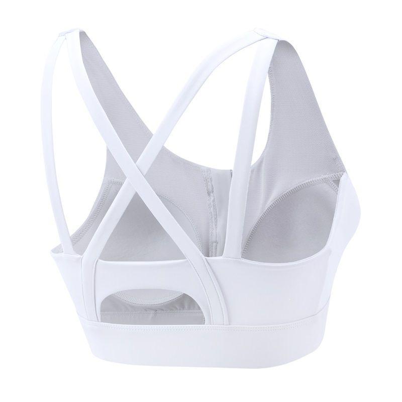 High-Impact Shockproof Sports Bra with Supportive Anti-Sag Design for Running and Yoga M (95-110 lbs)