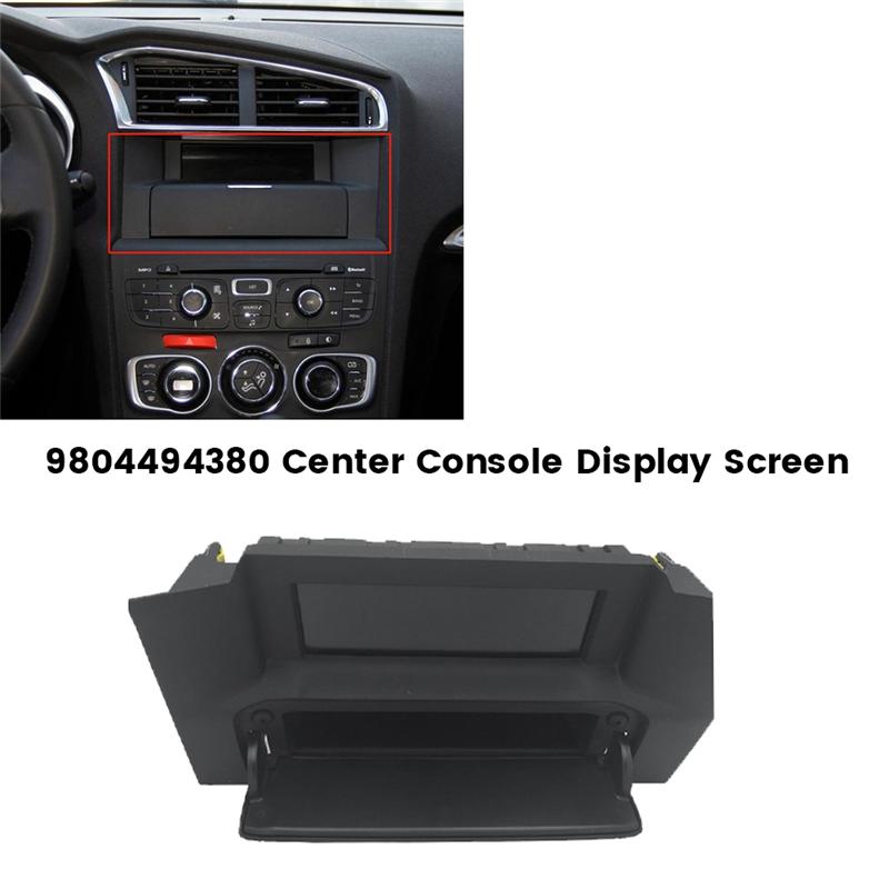 AM-9804494380 Center Console Display Screen For 301 2013- Citroen 2012-2016 Car Interior Multi-Function Display
