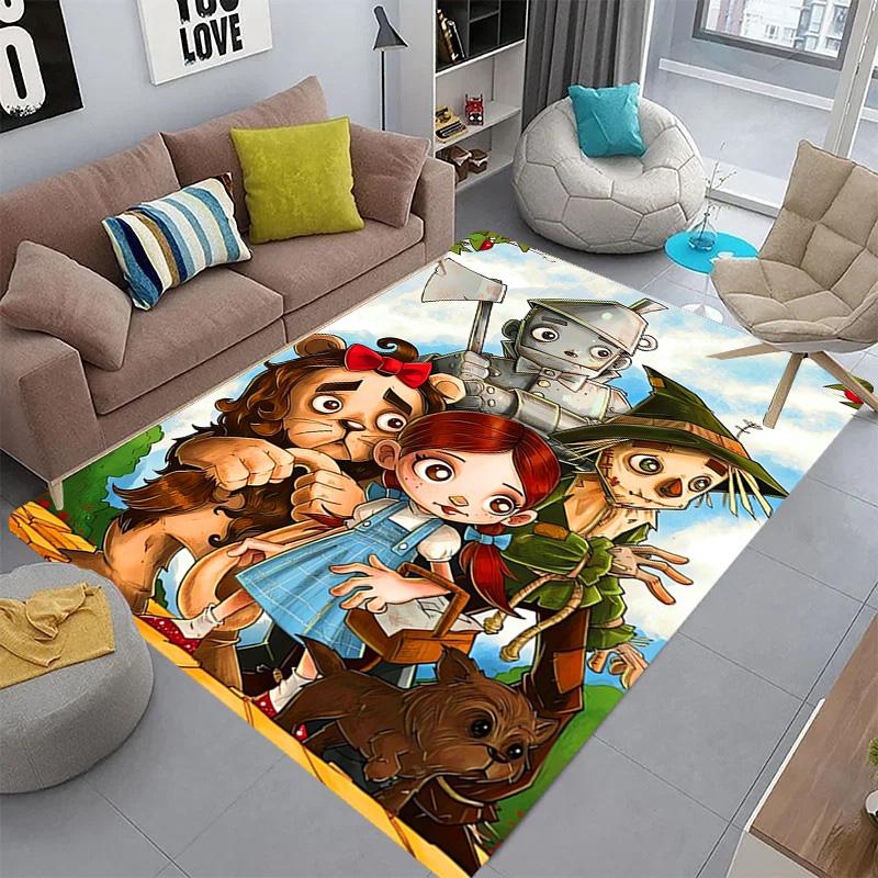 Fantasy Adventure Journey carpet printing Suitable for all seasons Doormat Christmas gifts Dormitory decoration