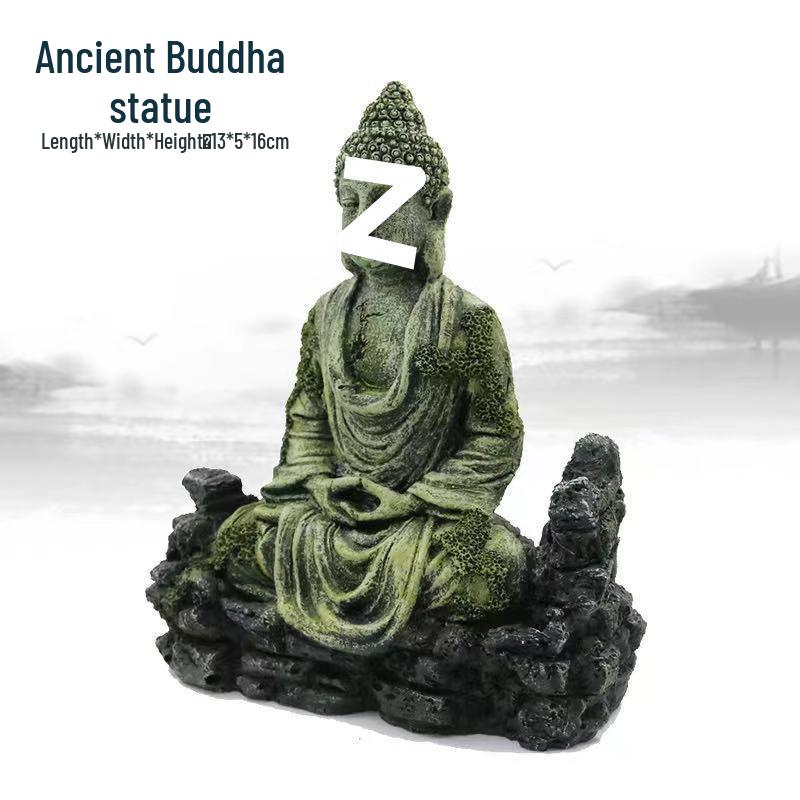 

Antique-Style Chinese Prosperous Fish Tank Ornaments for Wealth and Micro-Landscapes