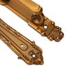 Durable Barn Door Handles Yellowish Bronze Cabinet Door Handles Rustic Door Pulls  Closet