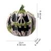 Halloween Pumpkin Lantern Scary Scene Props Easy to Use Light Ornament for Outdoor Indoor