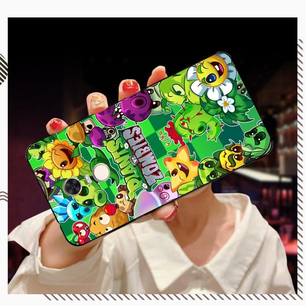 Plants vs Game Z-Zombies Telefoonhoesje Voor Redmi 5 6 7 8 9 10 plus pro 6 7 8 9 A GO K20 K30 K40 pro plus F3 Fundas