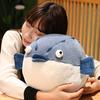 Stuffed Animal Doll Fat Body Cartoon Doll Plushie Appease Sleeping Pillow Sofa Ornament Cute Pufferfish Crocodile Plush Pillow Toy Christmas Gift
