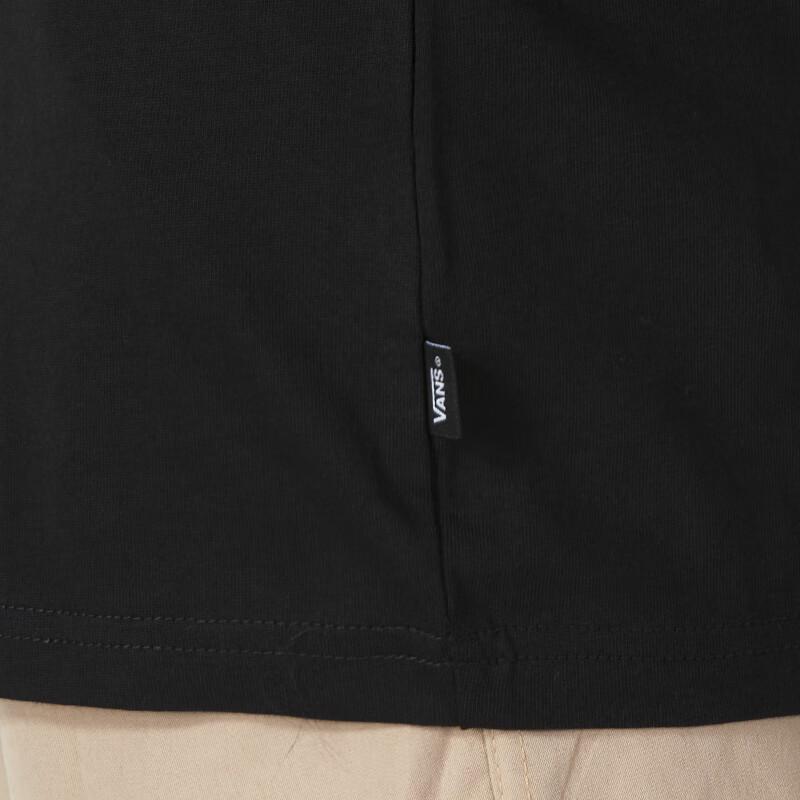 Vans Alphabet Sports Running Fitness Training Comfortable Breathable Casual Long Sleeve T-Shirt Men Tops Black VN0A54NWBLK