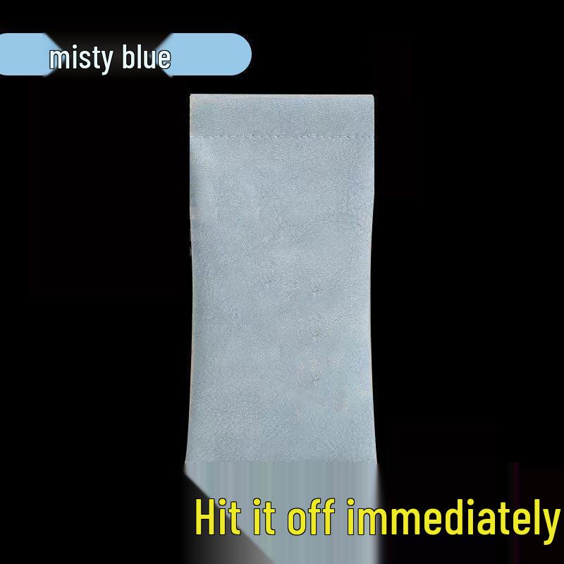 Portable Anti-Pressure Flannel Sunglasses Bag - Universal Simple Glasses Storage Solution