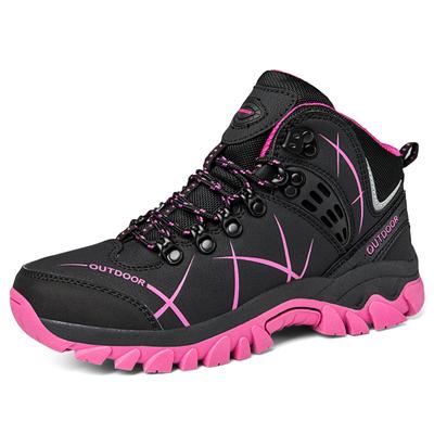 Fashion Fashion Waterproof Hiking Shoes for Men and Women Casual Sports Couples Lace-up Anti-slip Wear-resistant Couple Shoes