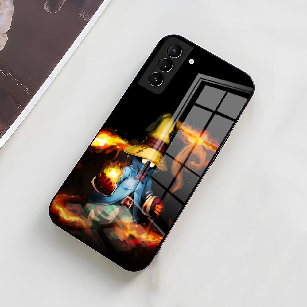 

F-Final Game F-Fantasy V-Vivi Phone Case For Samsung A56 A36 A26 A16 A15 A25 A35 A55 A14 A34 A24 A54 Glass Case Samsung A51