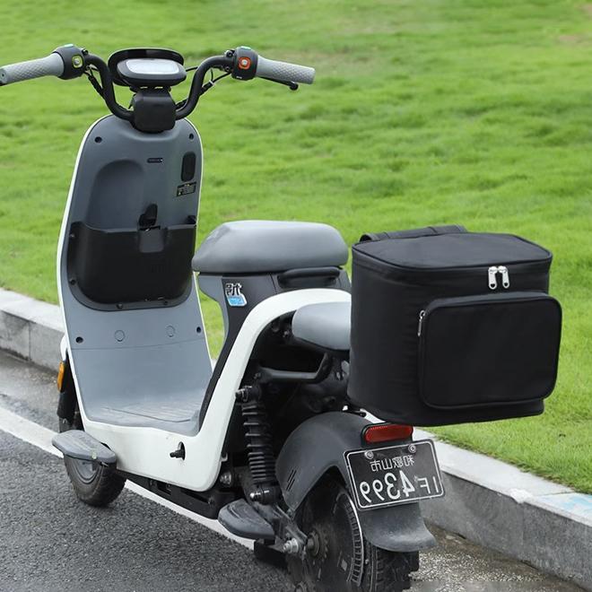Electric Motorbike Backrest Hanging Bag Battery Car Storage Pocket Car Gods Storage Bag Large Capacity