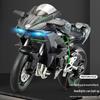 1:12 Alloy Sound Smooth Glide Motorcycle Model Toy - Kawasaki, BMW, Ducati