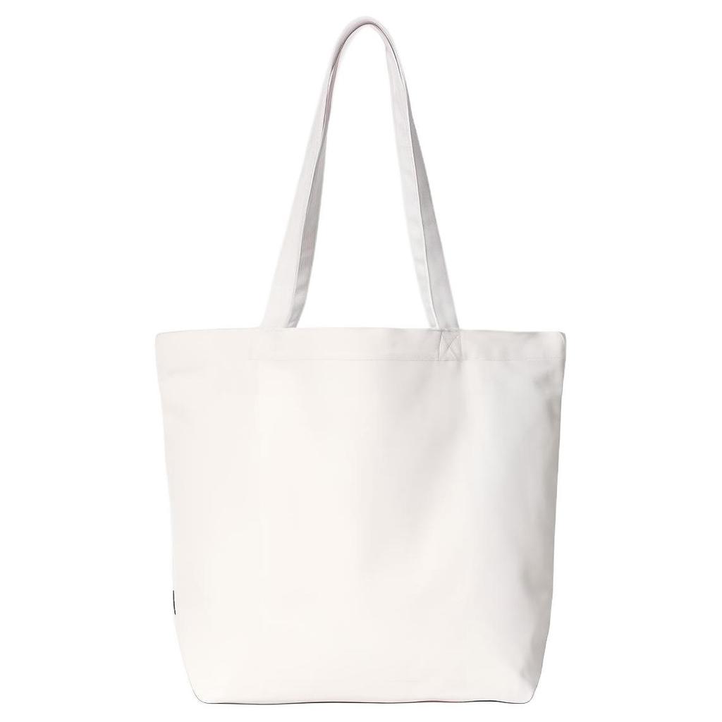 New Carhartt WIP Canvas Tote Bag, Shopping Bag, Handbag Regular Women's White I03159727PXX