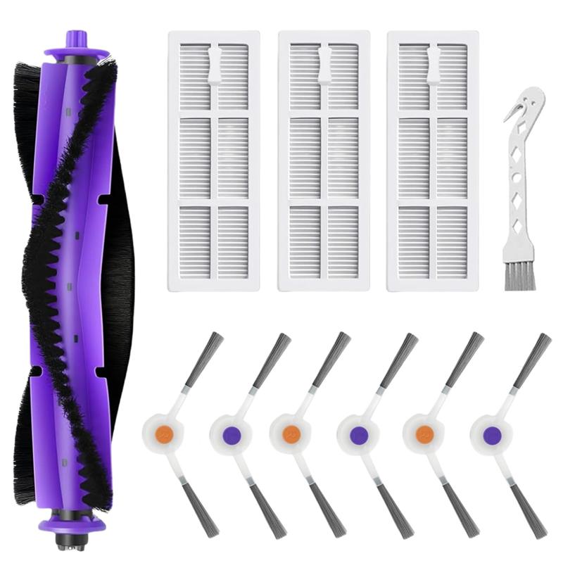 A78E-Запасной комплект для робота-пылесоса Narwal Freo- В комплекте прочная роликовая щетка, HEPA-фильтры и боковые щетки