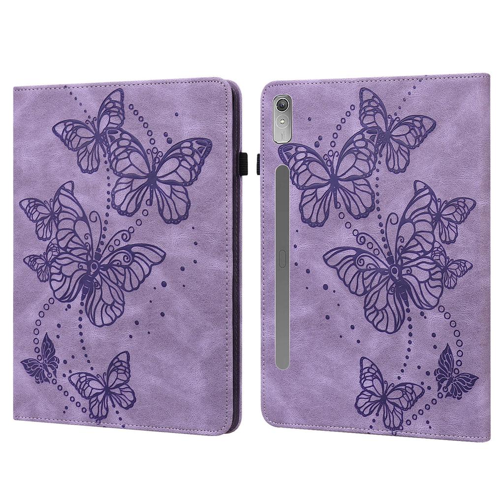 Suitable for Lenovo Tab M9 tablet leather case Small new pad 11.5 retro matte butterfly embossed card holder