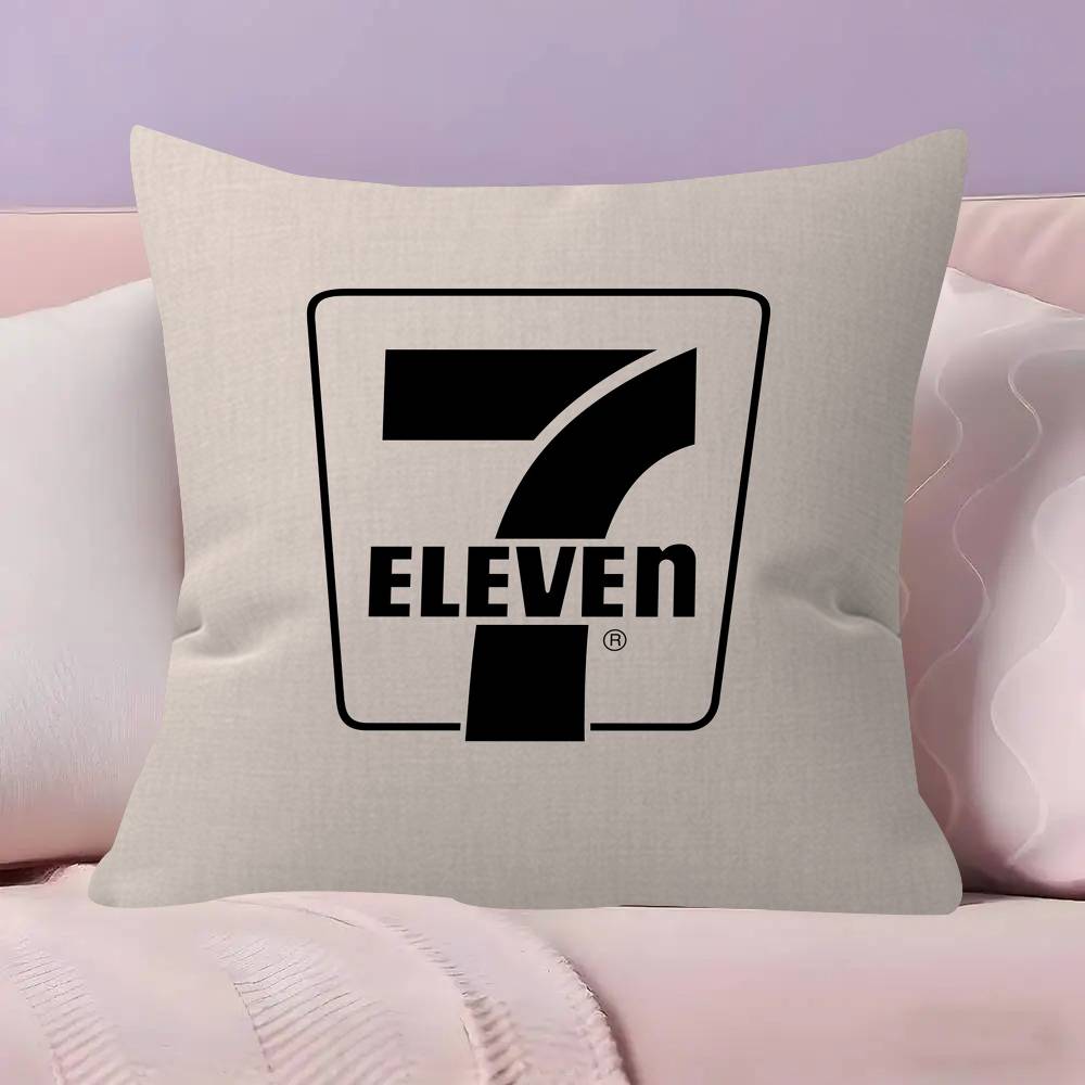 Pillow Gift Home Office Decoration Bedroom Sofa Car Cushion Cover case 45x45 LOGO 7EELEVENS