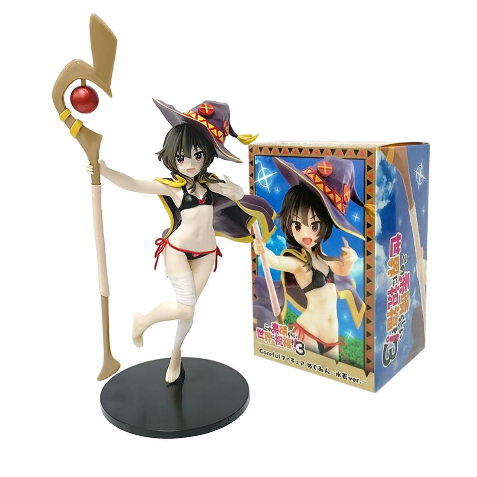 God's Blessing on This Wonderful World 23cm Megumin Action Figure Cute Figurine For Girls Droppshiping