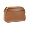 Michael Kors Houston Long Letter Logo Commuter Leather Crossbody Bag Women bags Brown 32T9GO9C9L-LUGGAGE