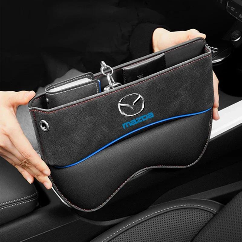 AAGG1 For Mazda 2 3 5 6 SKYACTIV Axela Atenza CX30 CX5 CX8 CX9 MX5 RX8 RX7 BT50 Car Seat Gap Crevice Storage Box Interior Accessories