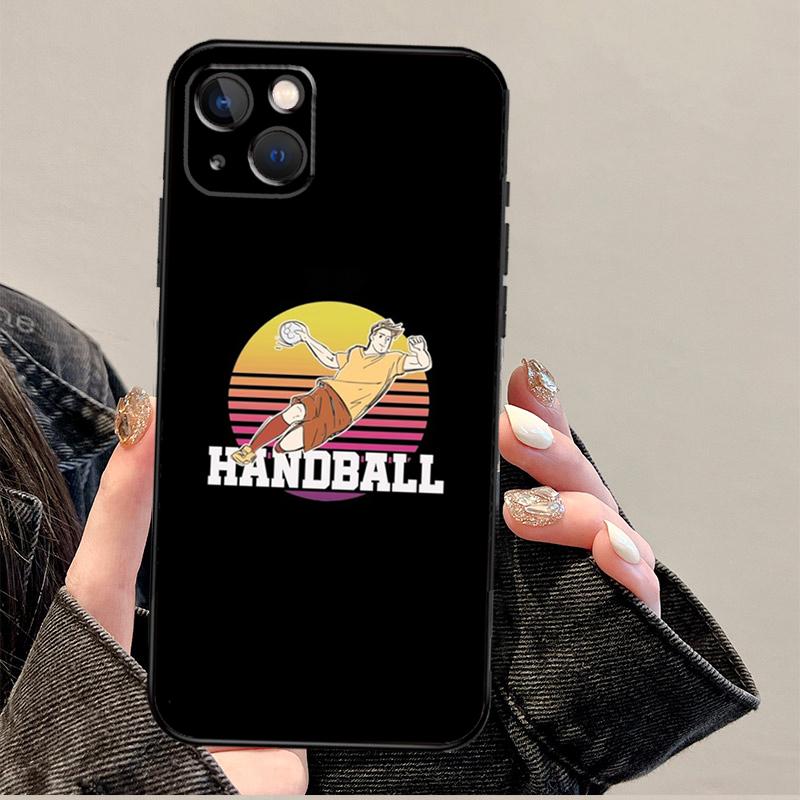 Handball Handballer Phone Case For iPhone 17 Pro Max 11 14 15 16 Pro Max 12 13 Mini 16 Plus 16e 17 Air Cover