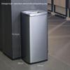Corridor Aisle Ashtray Cigarette Butt Collector Hotel Lobby Stainless Steel Vertical Elevator Entrance Trash Can