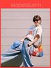 Cartoon Anime Oversized Cotton T Shirt With Print For Casual Wear