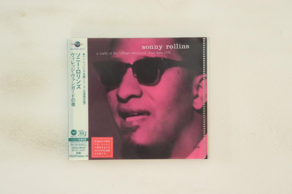 CD SONNY ROLLINS - A Night At The Village Vanguard UCCU40121 Blue Note 2018 Japan Obi Jazz Used