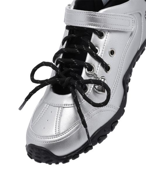 [WACKY WILLY] Kite Mary Jane Sneakers Silver [Shipped from Korea] 100% Authentic