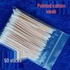 Double-Ended Permanent Makeup Cotton Swabs for Beauty and Tattoo Application