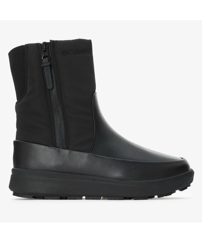 Columbia Sapland Three Diva Waterproof Infinity Snow Size Women's Side-Zip Omni-Heat Boots, YL8933-010, Black/010, 24.0cm