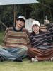 Mountain Style Retro Colorblock Stripe Sweater - Trendy American Knitwear for Couples (Autumn/Winter)